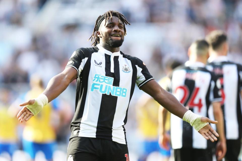 Newcastle forward Allan Saint-Maximin  (Getty Images)