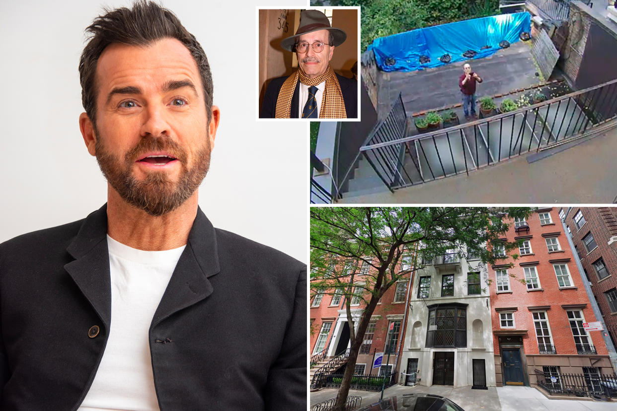 Justin Theroux/Norman Resnicow/ their Greenwich Village building