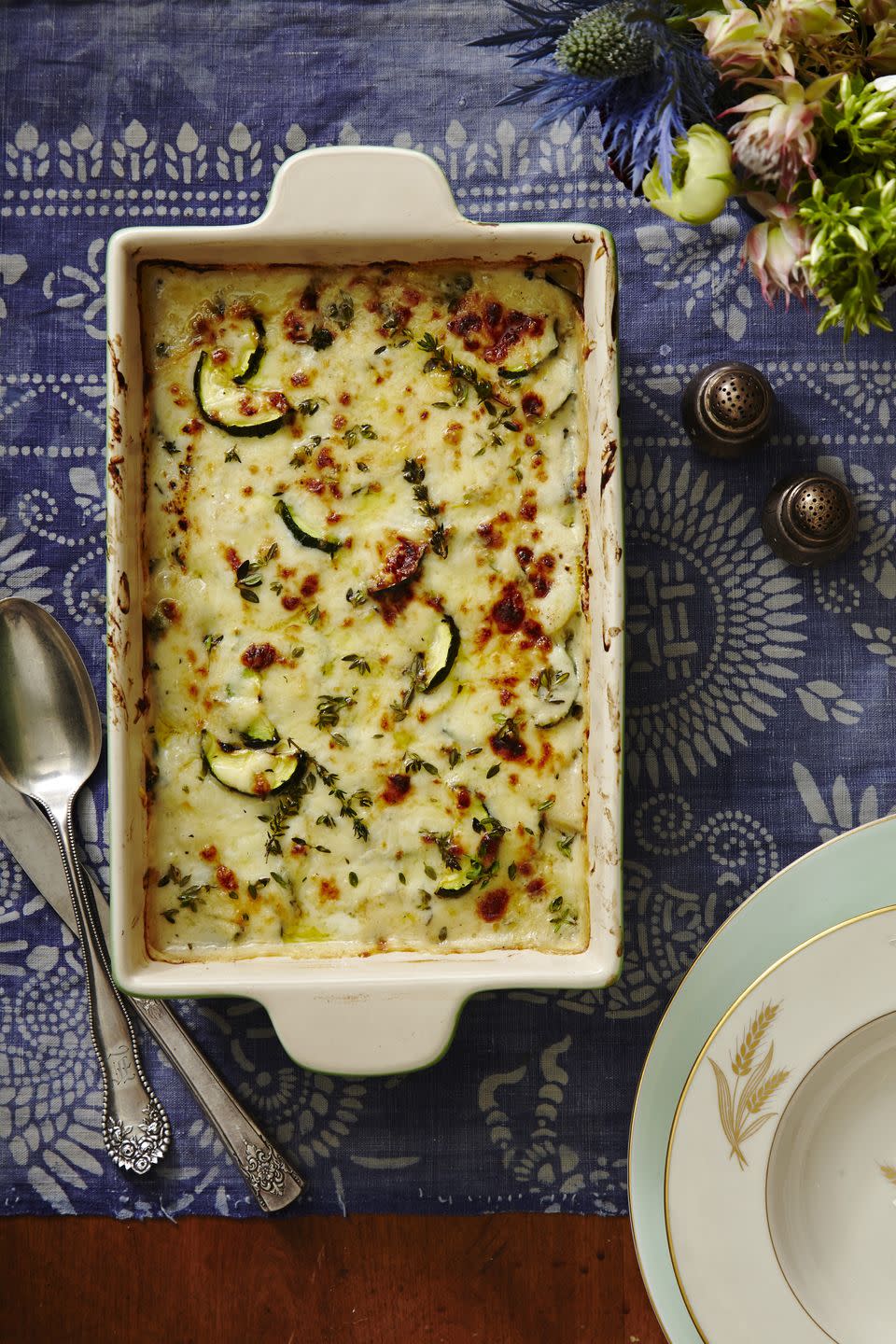 Thyme-Scented Squash Gratin