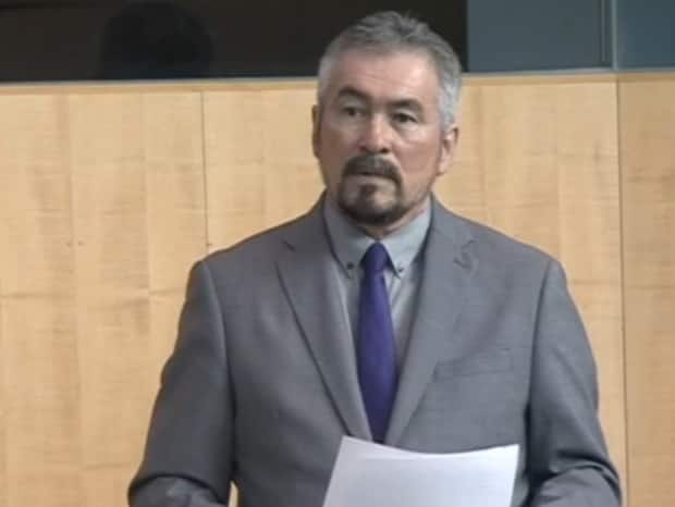 Deh Cho MLA Ronald Bonnetrouge wants regional input on the territory's cultural competency training because of 'alarming' issues at health centres and with social services.  (CBC - image credit)