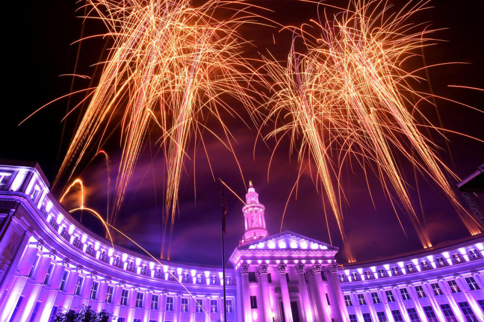 Americans celebrate the 4th of July