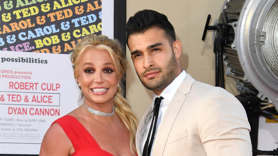 Sam Asghari said recent documentaries about Britney Spears haven't got everything right. (Steve Granitz/WireImage)