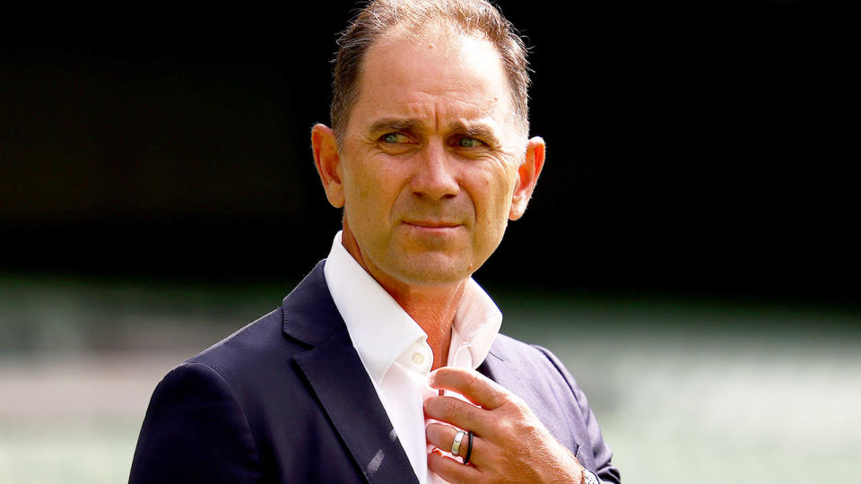 Seen here, Justin Langer during his time as Australia's cricket coach.