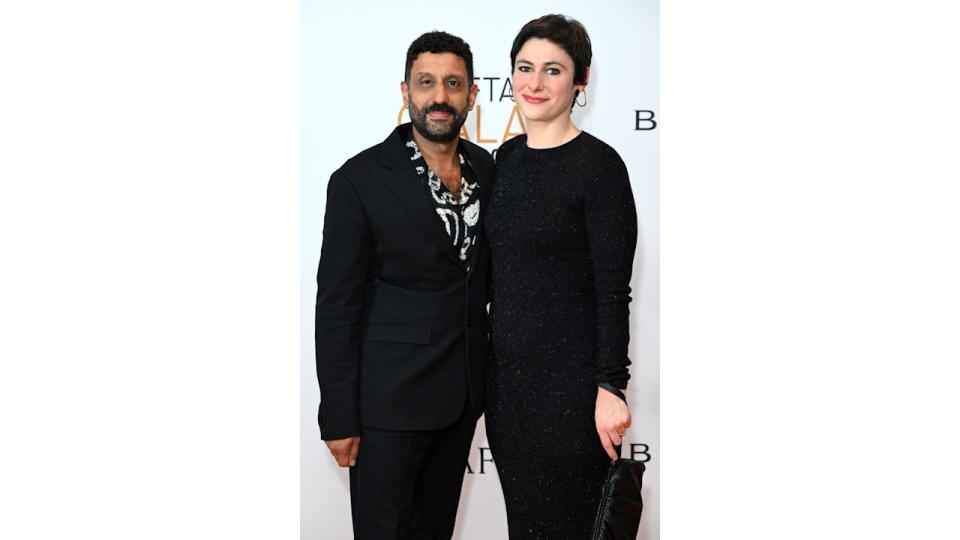 Adeel Akhtar and Alexis Burke attend the BAFTA Gala 2024