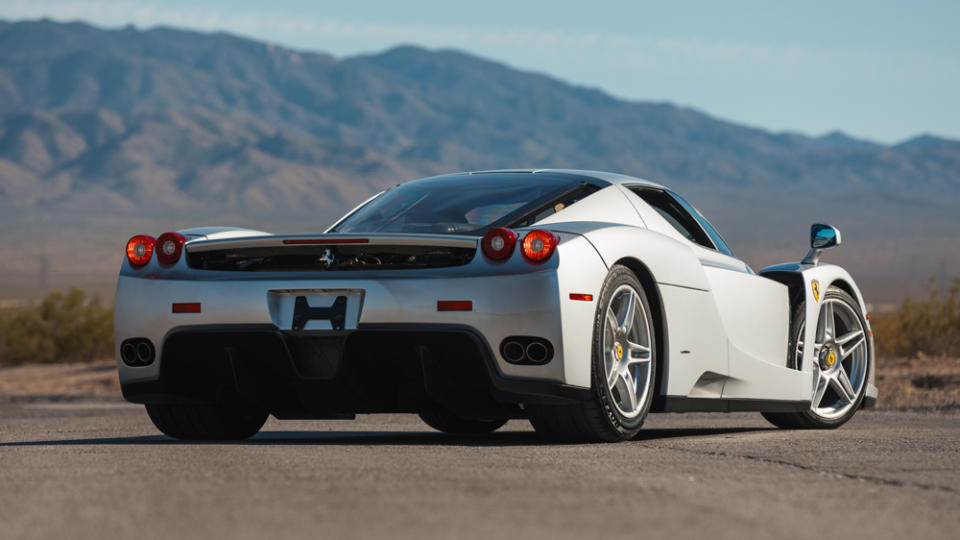 A 2003 Ferrari Enzo supercar.