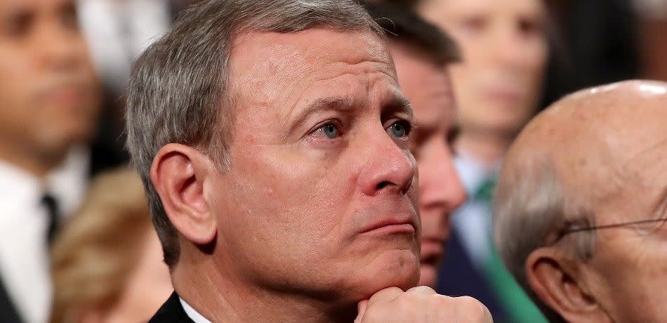 Chief Justice of the Supreme Court John Roberts.