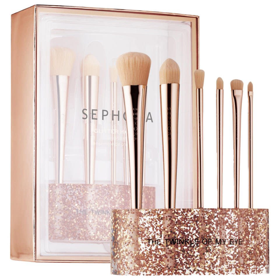 Sephora Collection Glitter Happy Brush Set ($85)