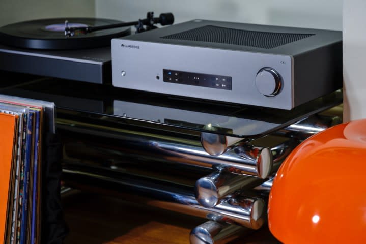 [EMBARGO IMAGE 04/12] Cambridge Audio CXA81 integrated amplifier.