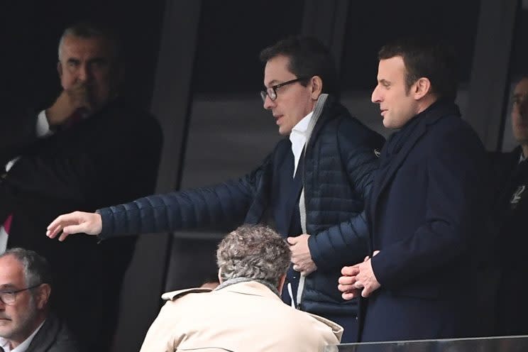 Macron a profité de son dernier meeting à Marseille pour aller voir OM – Dijon.