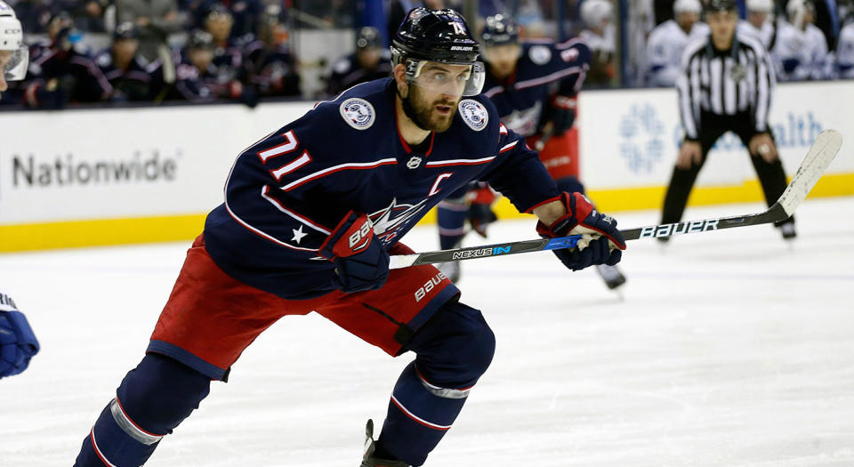 Nick Foligno is one of the few NHL captains left who brings some sandpaper to the equation.(Jay LaPrete/AP)