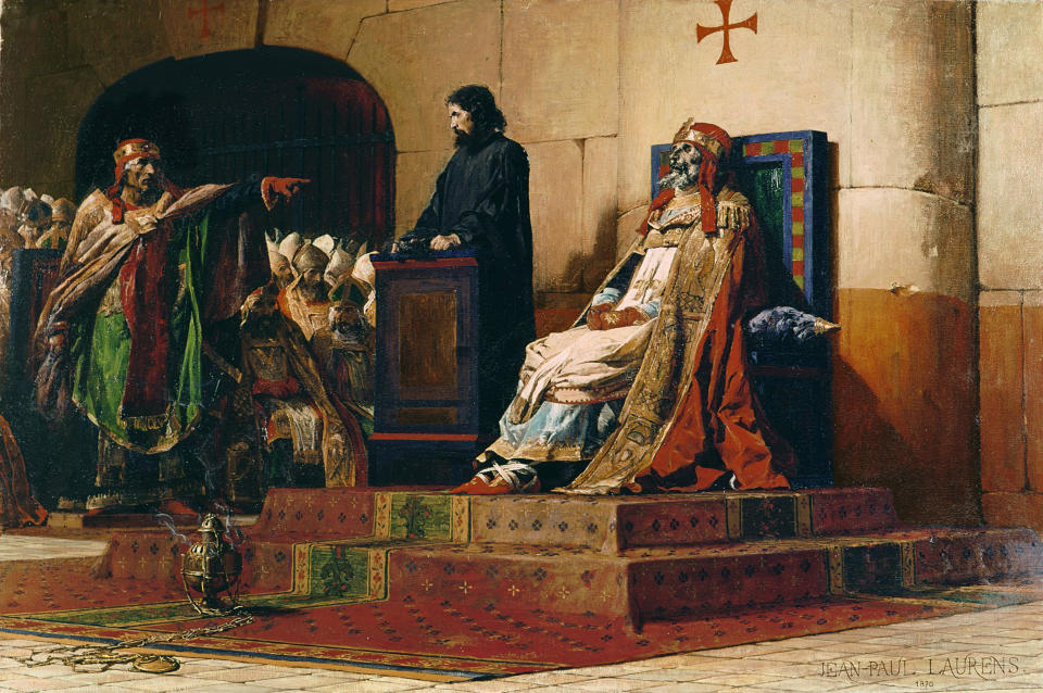 Rendering of the Cadaver Synod