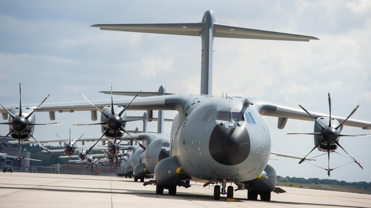 Problemfall Ausrüstung: Der Airbus A400M startete mit vielen Pannen und Unzulänglichkeiten. Foto: Christophe Gateau