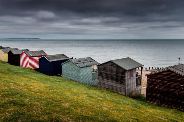 Beach huts