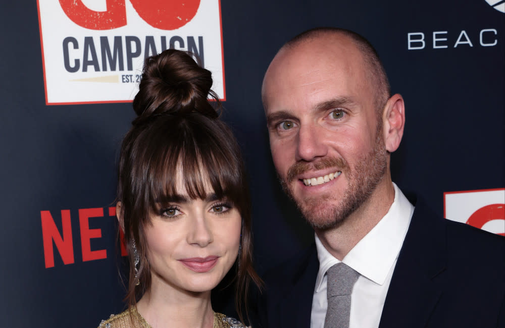 Lily Collins and Charlie McDowell are celebrating two years of marriage credit:Bang Showbiz