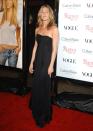 <p>In Yves Saint Laurent at the premiere for <em>Rumor Has It </em>held atGrauman's Chinese Theater.</p>