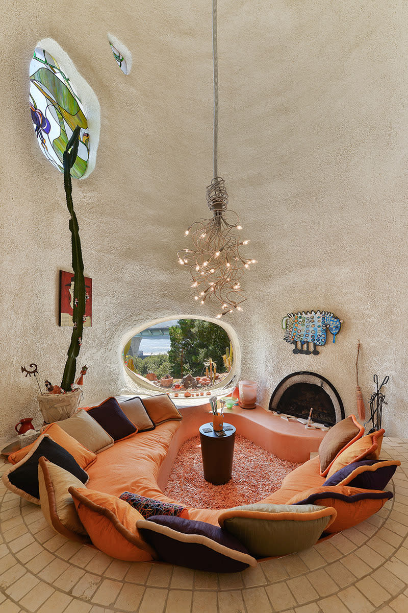 The Flintstone House in Hillsborough