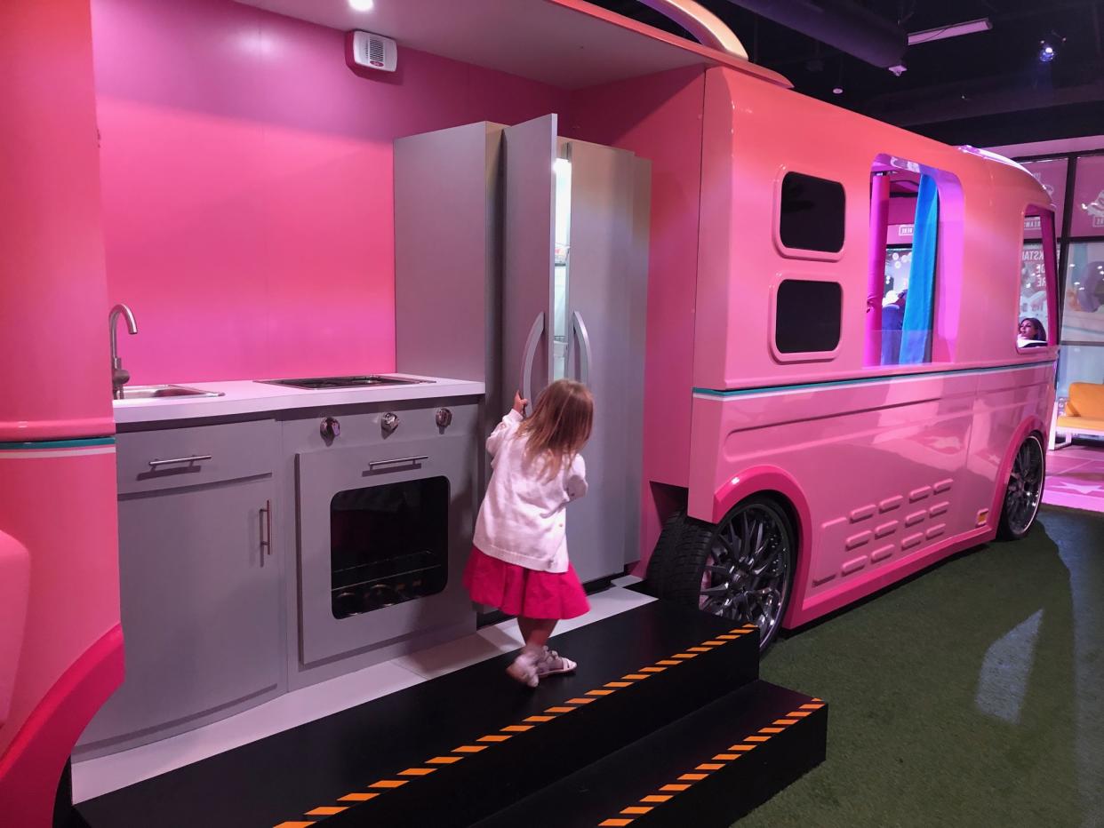 Barbie's camper. (Photo: Taryn Ryder)