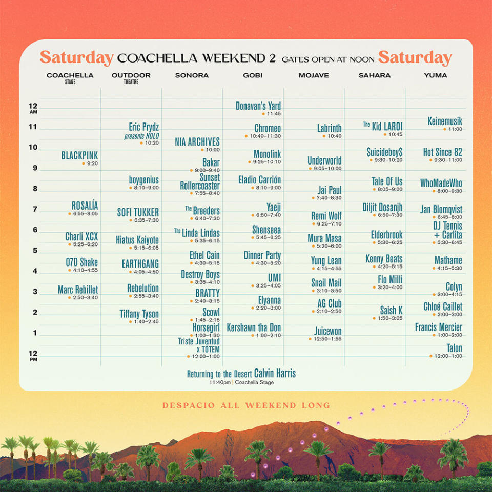 圖片翻攝自 Coachella 官網