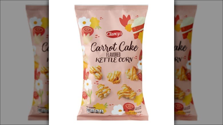 carrot cake-flavored popcorn