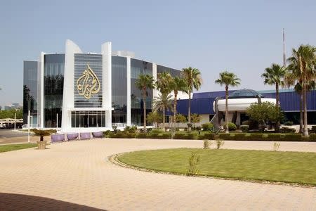 A general view shows the headquarters of Al Jazeera Media Network in Doha, Qatar June 8, 2017. REUTERS/Naseem Zeitoon