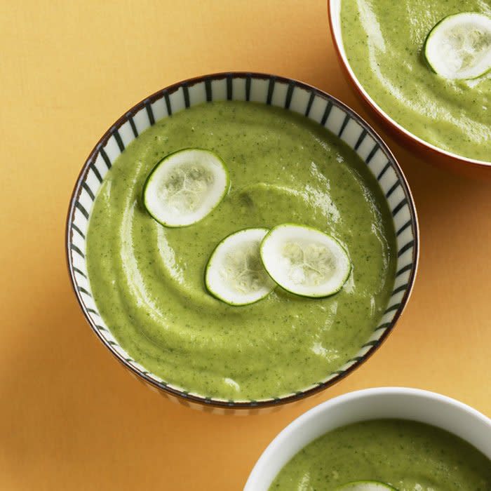 Chilled Cucumber and Avocado Soup