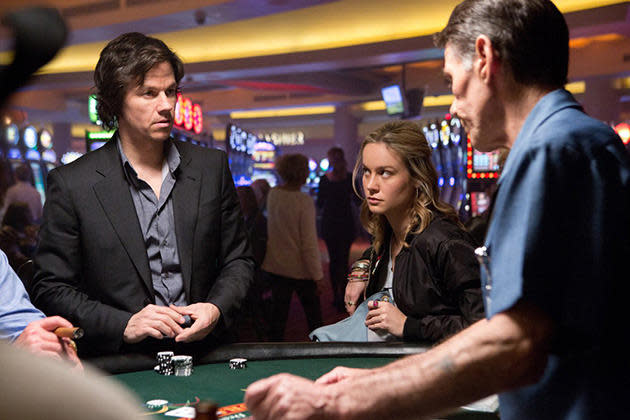 mark wahlberg and brie larson in 'the gambler'