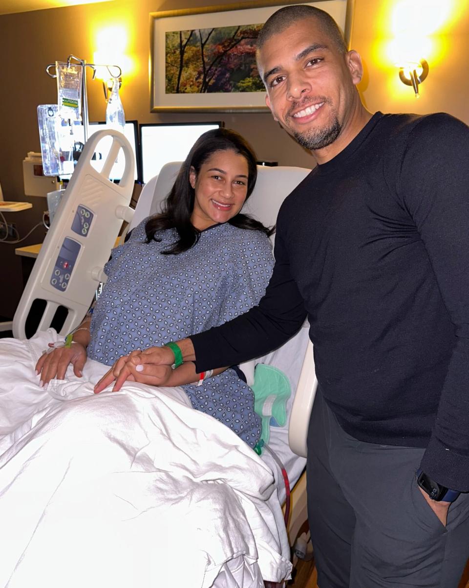 NBC News' Morgan Radford Welcomes First Baby with Husband David Williams. Credit: Morgan Radford.HEIC