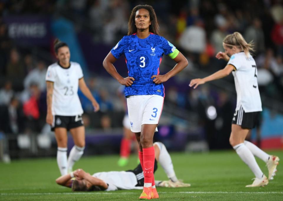 Renard’s withdrawal from the team was followed by two more of France’s brightest stars, Marie-Antoinette Katoto and Kadidiatou Diani (Getty)