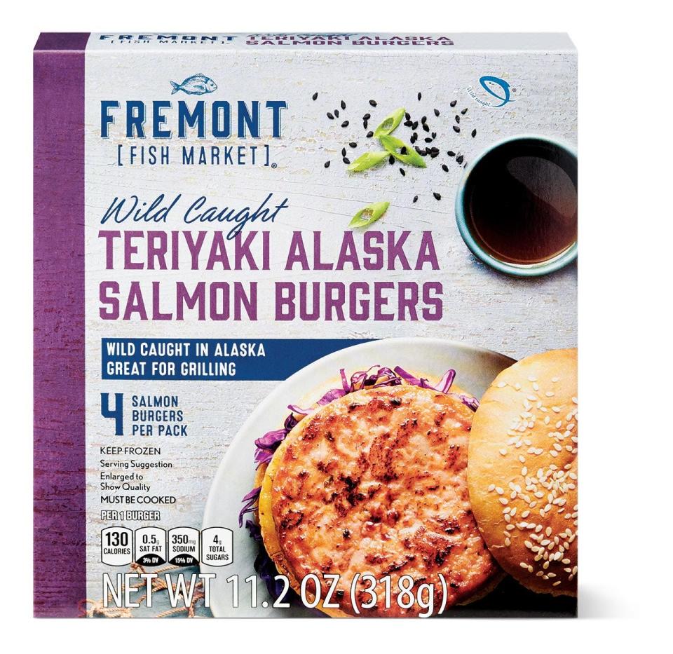 Fremont Fish Market teriyaki fish burgers