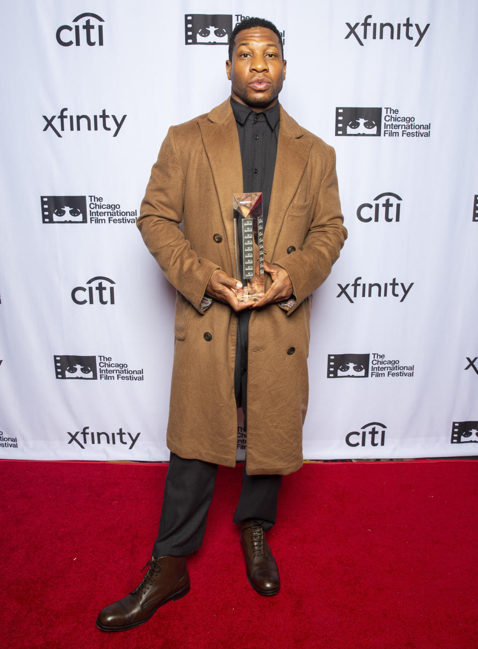 Jonathan Majors at the 58th Chicago International Film Festival