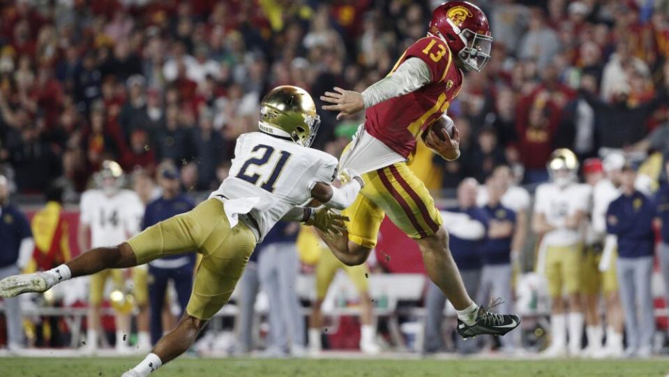 USC vs Notre Dame in Los Angeles, CA