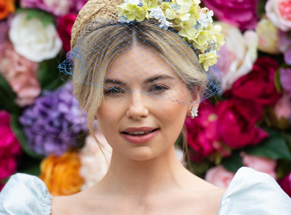 Georgia Toffolo attends Royal Ascot 2021