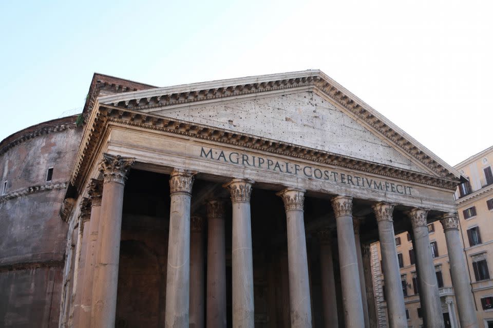 The Pantheon is one of the most recognised buildings in Rome. Source: Holly O’Sullivan