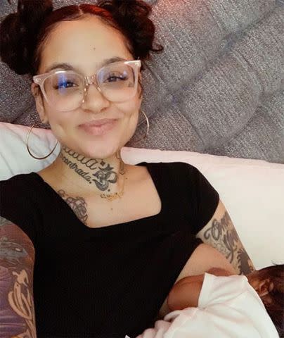 Kehlani/Instagram Kehlani and her daughter Adeya Nomi