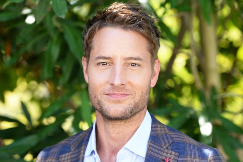 Justin Hartley attends The Creative Coalition's Seventh Annual Television Humanitarian Awards on September 18, 2021 in Los Angeles, California.