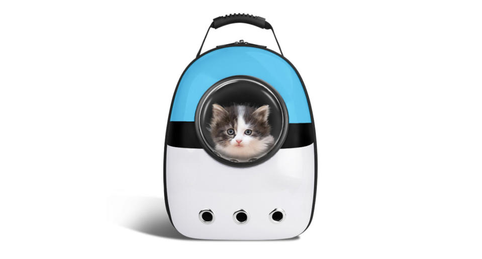 Anzone Pet Carrier Space Capsule Backpack (Photo: Amazon)