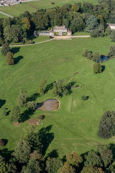 Gatcombe-Park-estate-aerial-shot