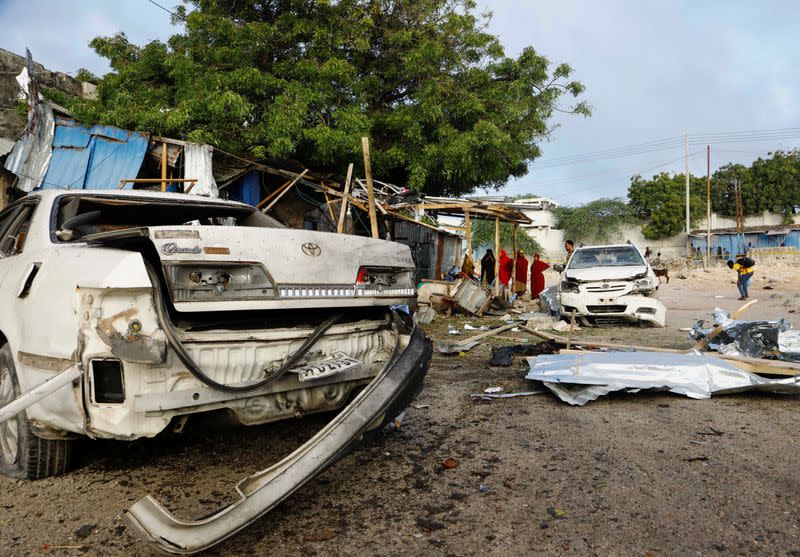 Explosion at in Somali tea shop; al Shabaab claims responsibility