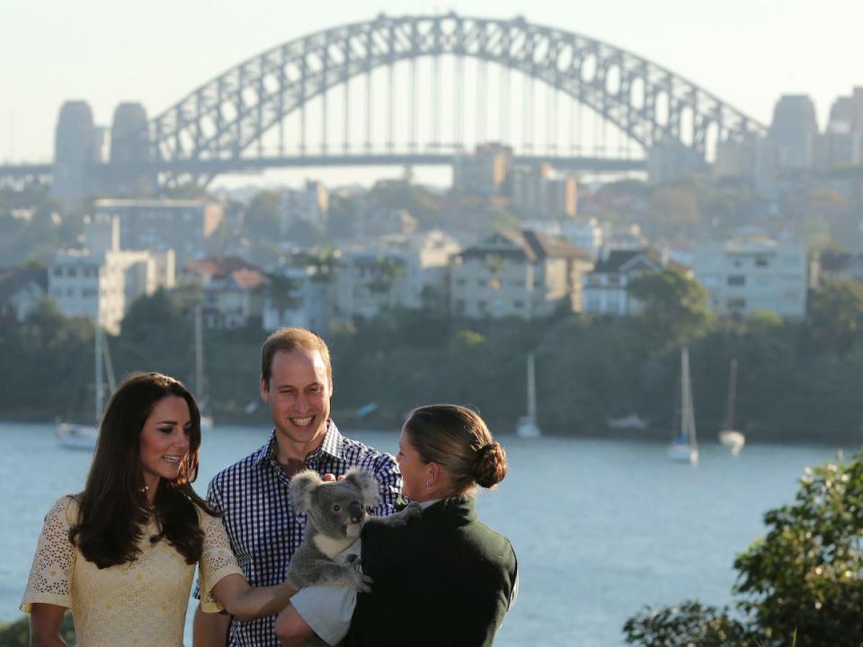 Prince William and Kate Australia 2014