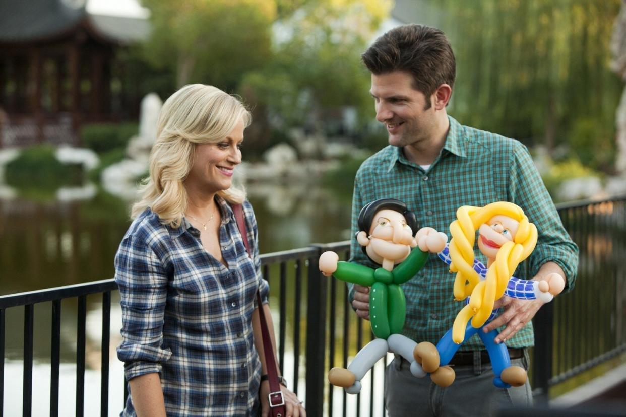 Amy Poehler and Adam Scott in "Parks and Recreation." (Photo: NBCUniversal)