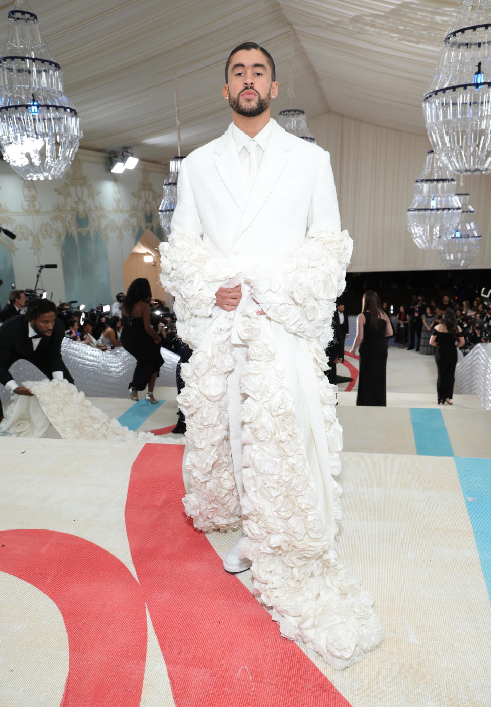 Bad Bunny attends The 2023 Met Gala Celebrating 