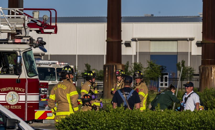 Fire at Princess Anne Health & Rehabilitation Center. Courtesy: Robert E. Peck