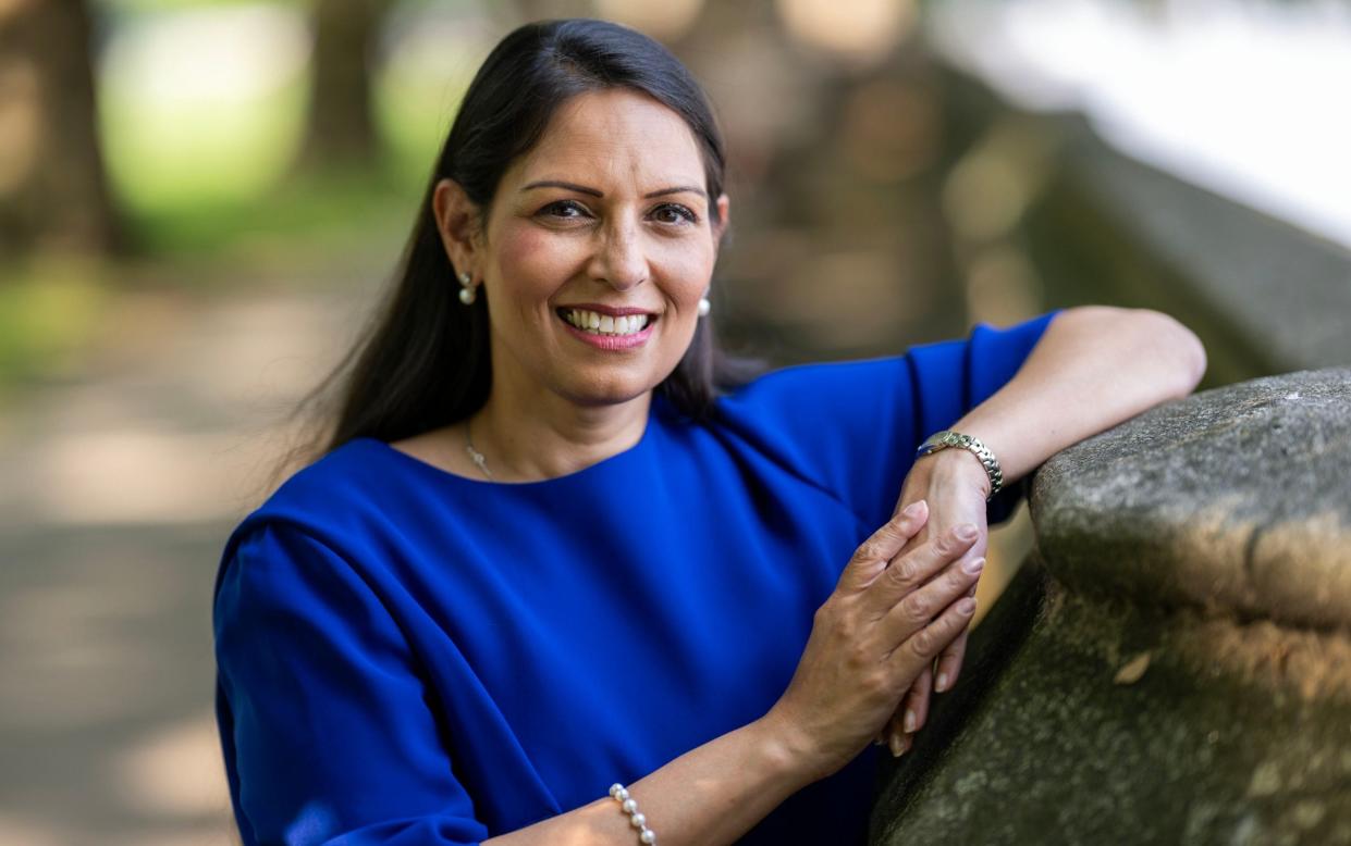 Dame Priti Patel is the former home secretary