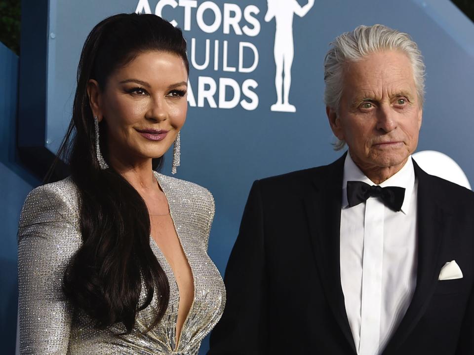 catherine zeta jones michael douglas january 2020