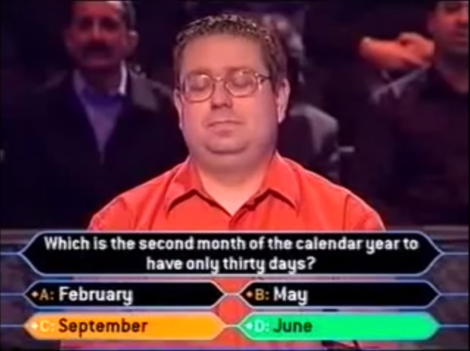 September or June? (Photo: ITV/Gala Bingo)