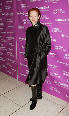 Tilda Swinton at the New York Film Festival premiere of Fox Searchlight's The Darjeeling Limited