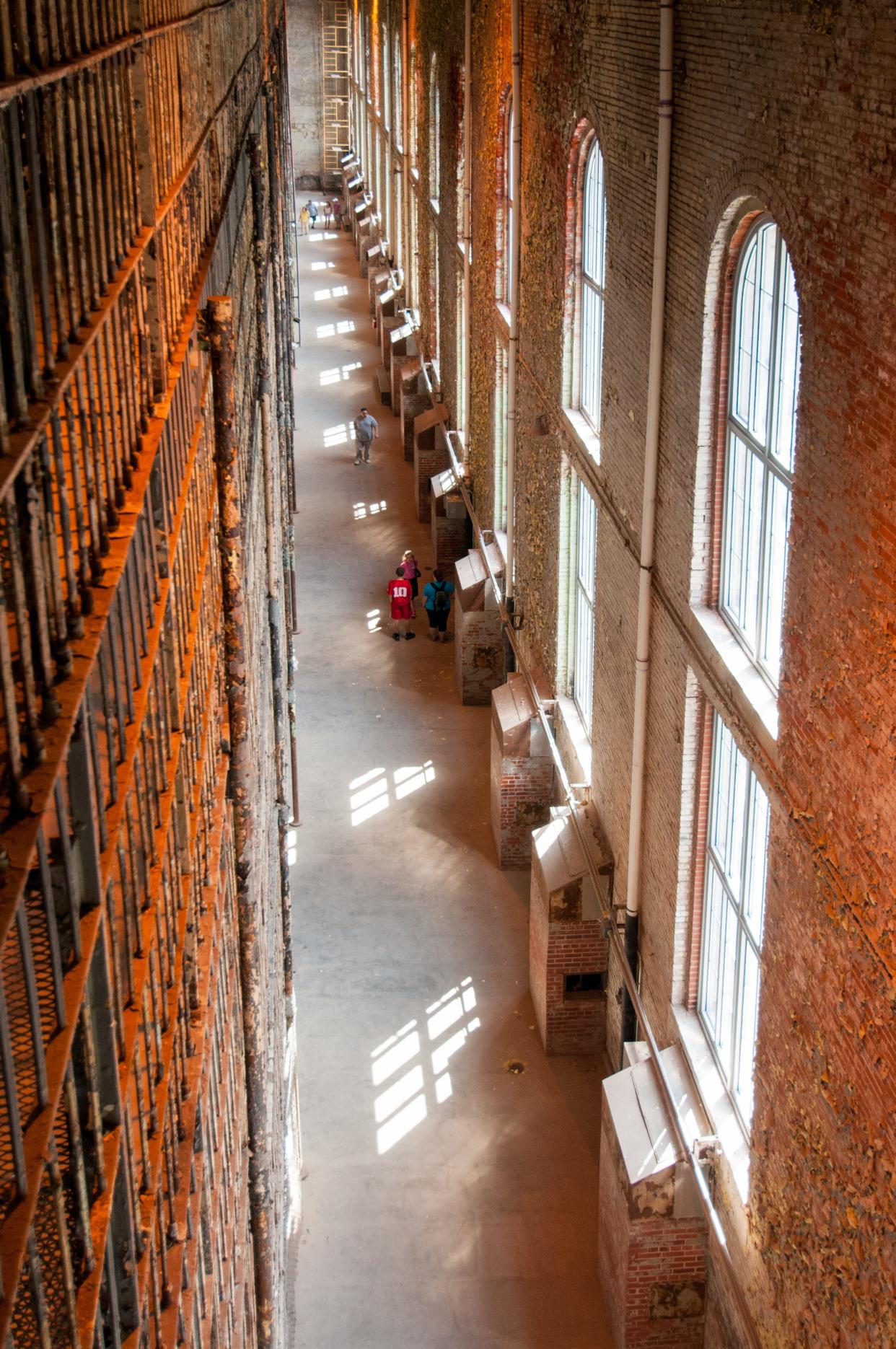 Visitors to the Ohio State Reformatory will see many locations from the movie, including these massive cell blocks.