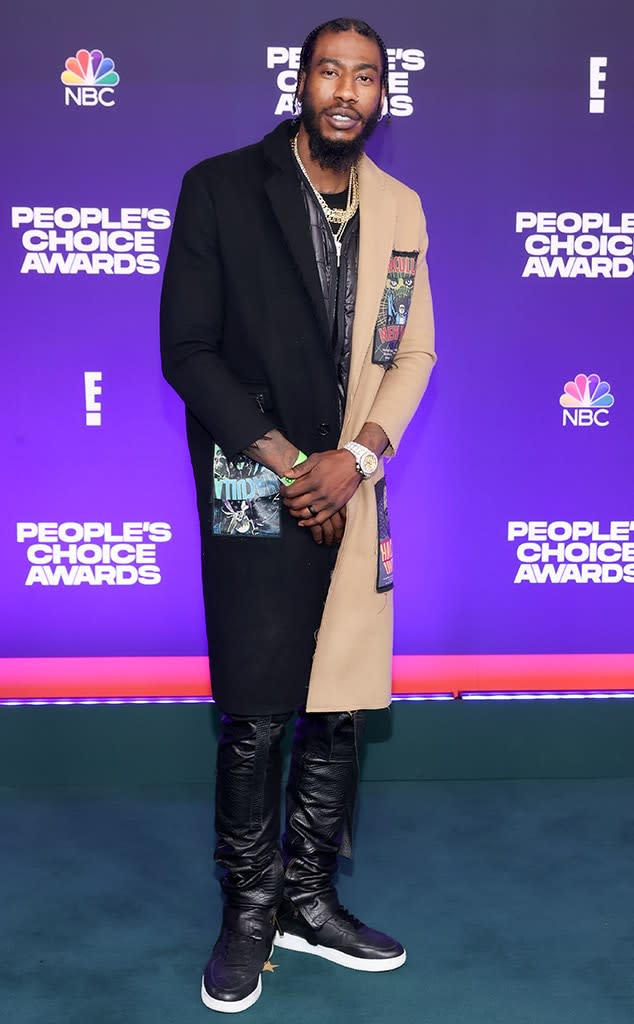 Iman Shumpert, 2021 Peoples Choice Awards, Arrivals, Red Carpet Fashion