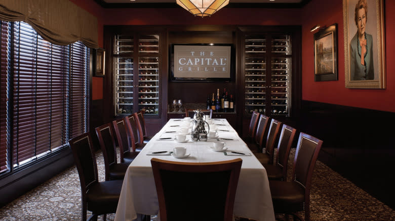 The Capital Grille Board Room