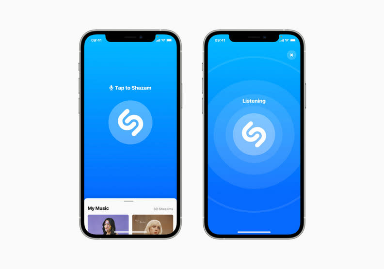 Shazam每月被搜的次數高達10億次。Apple